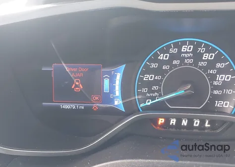 2013 Ford C-Max Hybrid Se из США, поврежденный, VIN 1FADP5AU3DL512504